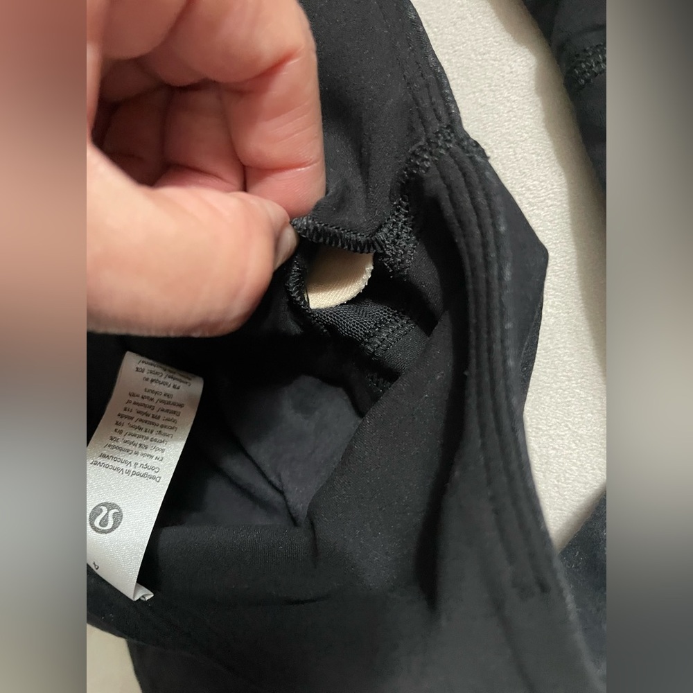 NWT Lululemon Align Tank Top Light Support A/B Cup Size 4 Ripple emboss Black - Picture 12 of 12